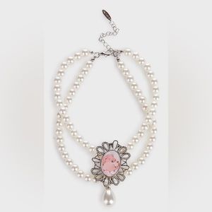 Dolls kill Dolls Kill Care Bears  Bear Necklace A Lil' Sunshine Pearl Choker